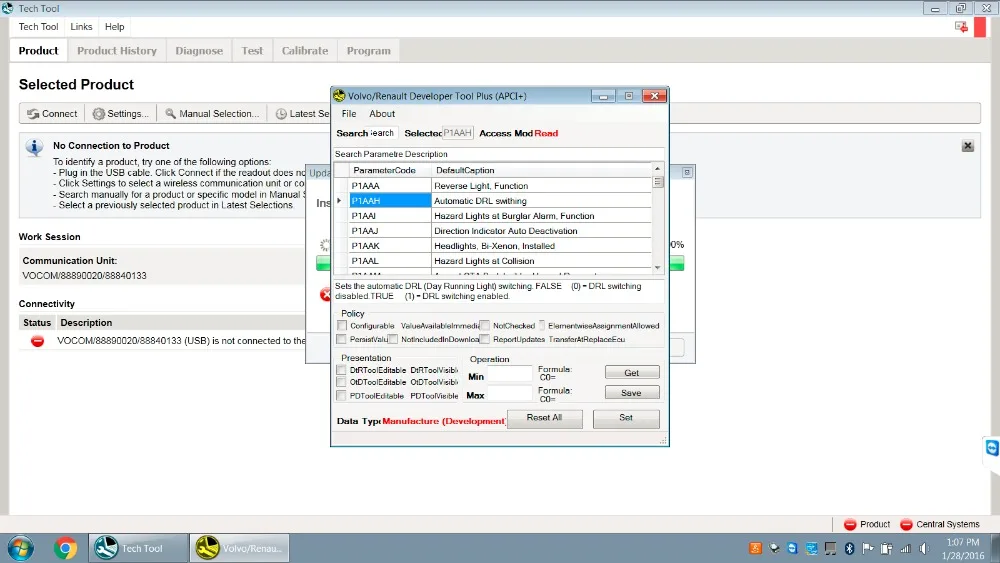 

Premium Tech Tool 2.04.87 (PTT / VCADS) 2016 +new Devtool Plus(APCI+)