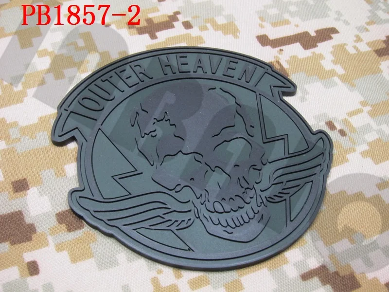 3D ПВХ патч MGS OUTER HEAVEN PMC Special Force Group