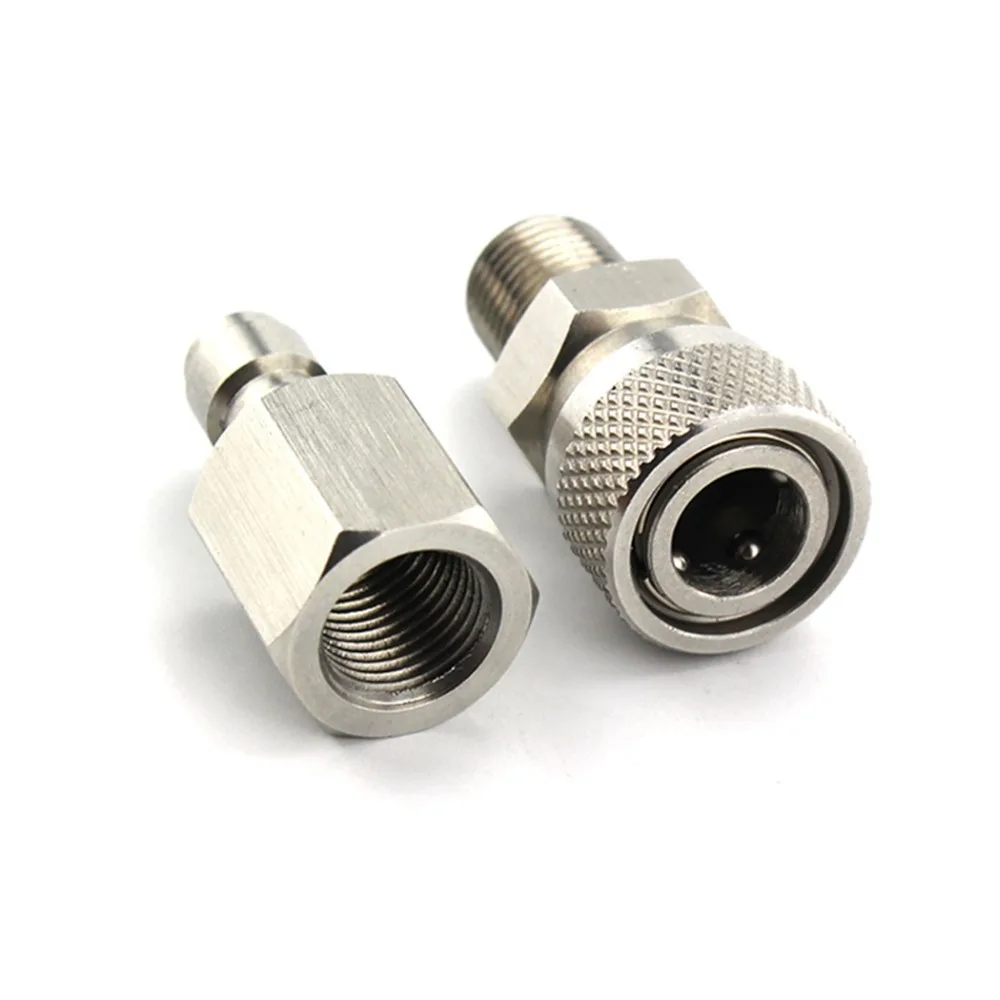 PCP ВВС Пейнтбол 1/8NPT соединителей Нержавеющая сталь гнездовой разъем соединения