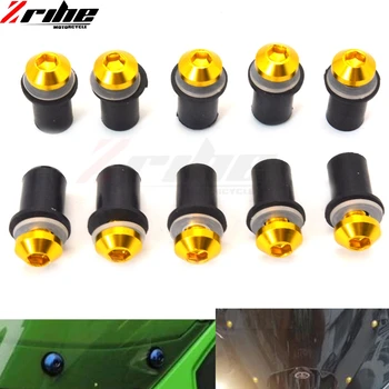 

universal Screws Motorcycle Accessories Windscreen Bolt Screw Fastener Fixation For Ducati MS4 M900 996 748 ST4 ST3 SPORT 1000