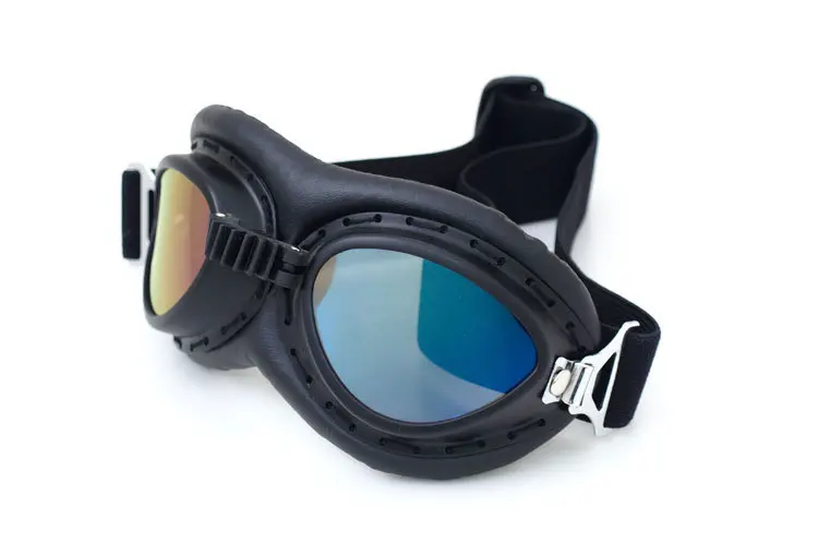 

SGS certification For WWII Vintage For Harley style motorcycle goggles Pilot Motorbike goggles Retro Jet Helmet Eyewear