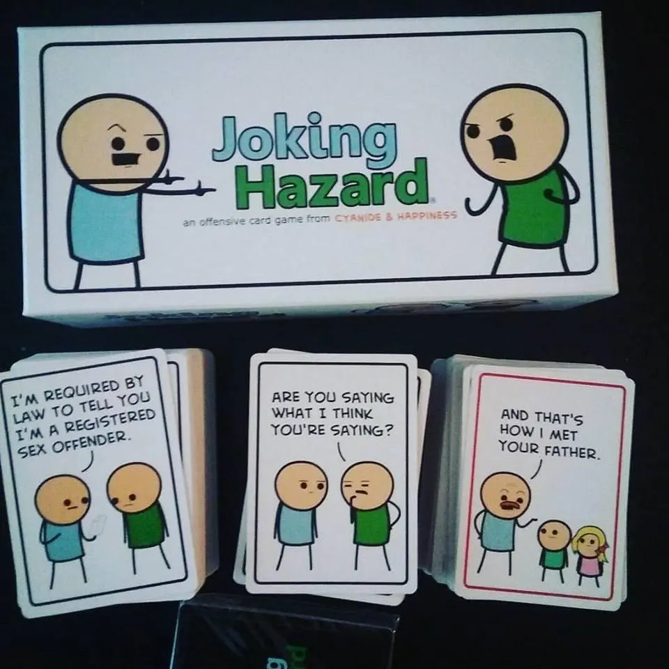 Joking Hazard Party Game Funny Games For Adults With Retail Box Comic