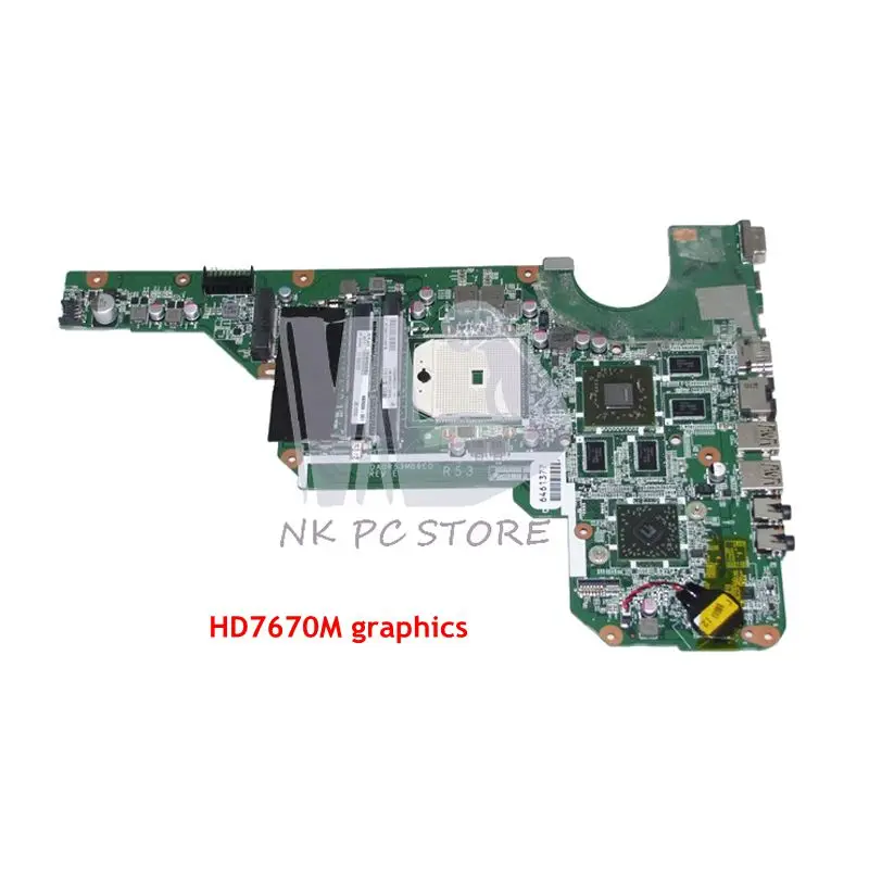 NOKOTION 683030-501 Main Board For Hp Pavilion G4 G6 G4-2000 G6-2000 G7Z-2100 Laptop Motherboard HD 7670M DDR3
