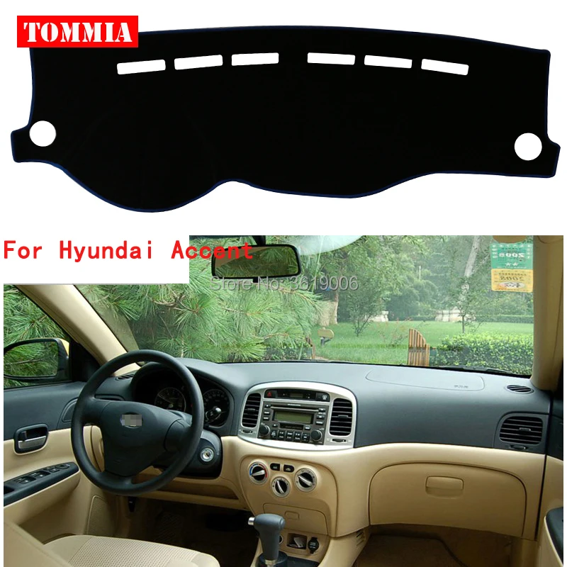 TOMMIA Interior Dashboard Cover Light Avoid Pad Photophobism Mat
