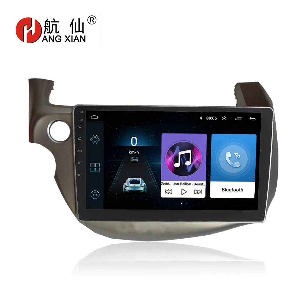 

HANG XIAN 10.1" Quadcore Android 8.1 Car radio for Honda Fit 2009-2013 car dvd player GPS navigation car multimedia