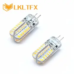 LKLTFX мини Bombillas светодиодный G4 G9 лампочки SMD3014 2835 3 W 2 W 1 W LED-лампа 220 12 V ампулы Luz люстры огни