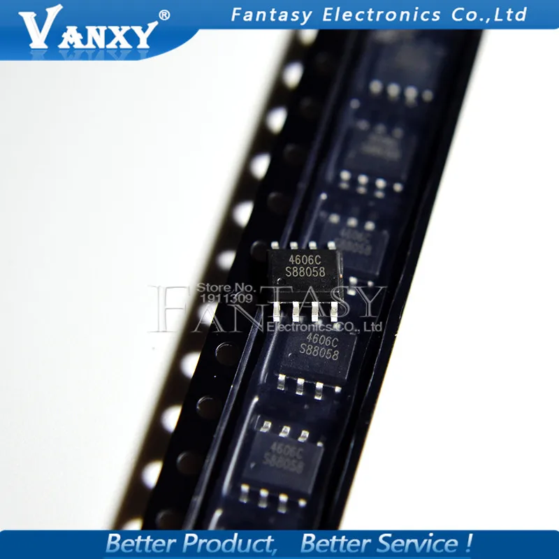 10 шт. AO4606 SOP8 AO4606C SOP 4606A SMD 4606| |