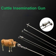 Pistolet d'indentation artificielle pour bétail vache, Type de Clip universel, équipement agricole, graine 0.25ml 0.5ml, Instrument vétérinaire A.I.