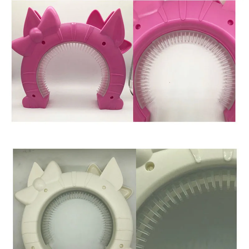 Plastic 2 in 1 Cat Dog Door With Hair Brush Security Flap Gate Home Gate Animal Pet Cat Dog Free Access Door Pet Safety Products9