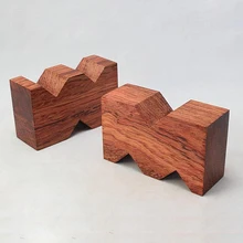 

3pieces Rosewood Wooden Speaker Coppy Spike Isolation Cone Stand Foot Base Pad