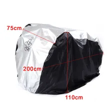M 200*75*110 Универсальный Водонепроницаемый Велосипедный Спорт велосипед coverrain пыли протектор Велоспорт аксессуар для верховой езды Спорт на открытом воздухе с хранения сумка