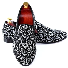 Harpelunde Men Moccasin Shoes Paisley Printed Driving Loafers British Leisure Shoes Size 7-14
