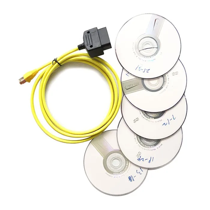 

Data Cable For bmw ENET Ethernet to OBD OBD 2 Interface Data E-SYS ICOM Coding For F-serie