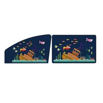 

1PC Magnetic Car Cover Sunshade Curtain for Baby Children Cartoon Side Window Sunshade Cover Universal Auto Supplies