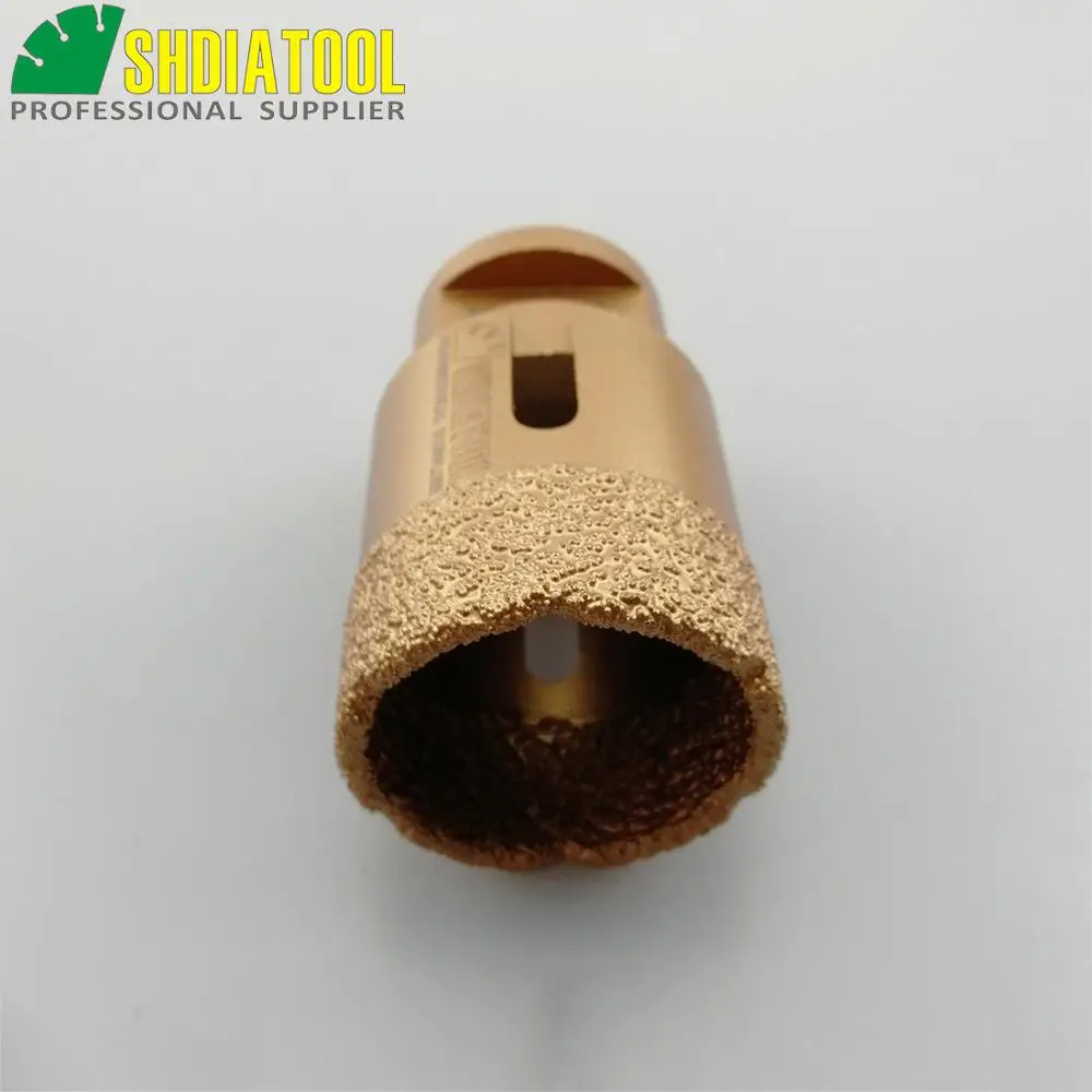 SHDIATOOL Broca de Diamante 2PC 20MM Vac/ío Soldadura para Perforaci/ón en Seco Porcelana Azulejo Granito M/ármol M14
