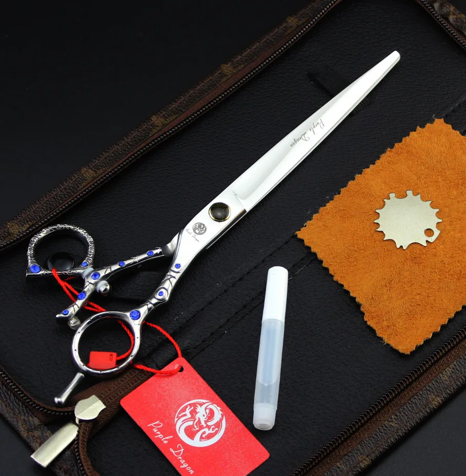 8inch Diamond Handle Pet Grooming Scissors with moving thumb hole/Dog