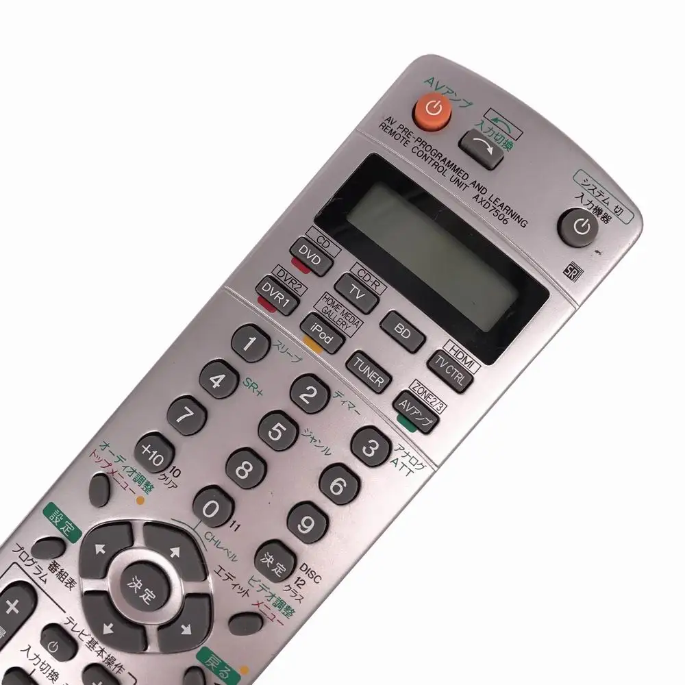 Оригинальный axd7506 Дистанционное управление для Pioneer AV ресивера vsa ax4ah Пособия по