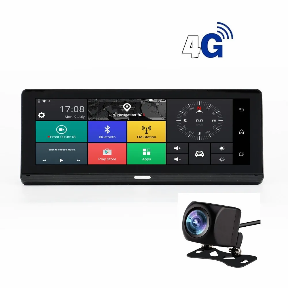 

CARRVAS GPS DVR for Car 7.84 Inch Android 5.0 DVR Navigator with MP3/MP4 Players Bluetooth G-SENSOR HD 7.84" Screen GPS Player