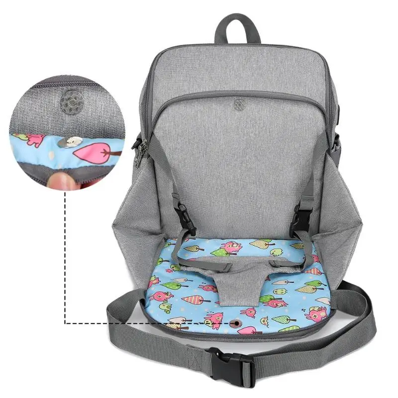 Складной водостойкий USB мягкий подгузник сумка столовый набор Pad рюкзаки для беременных