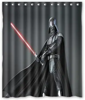 

Custom Lego Movie Shower Curtain Star Wars Curtains Marvel Comics Darth Vader Bath Curtain Waterproof Christmas Decoration #034#