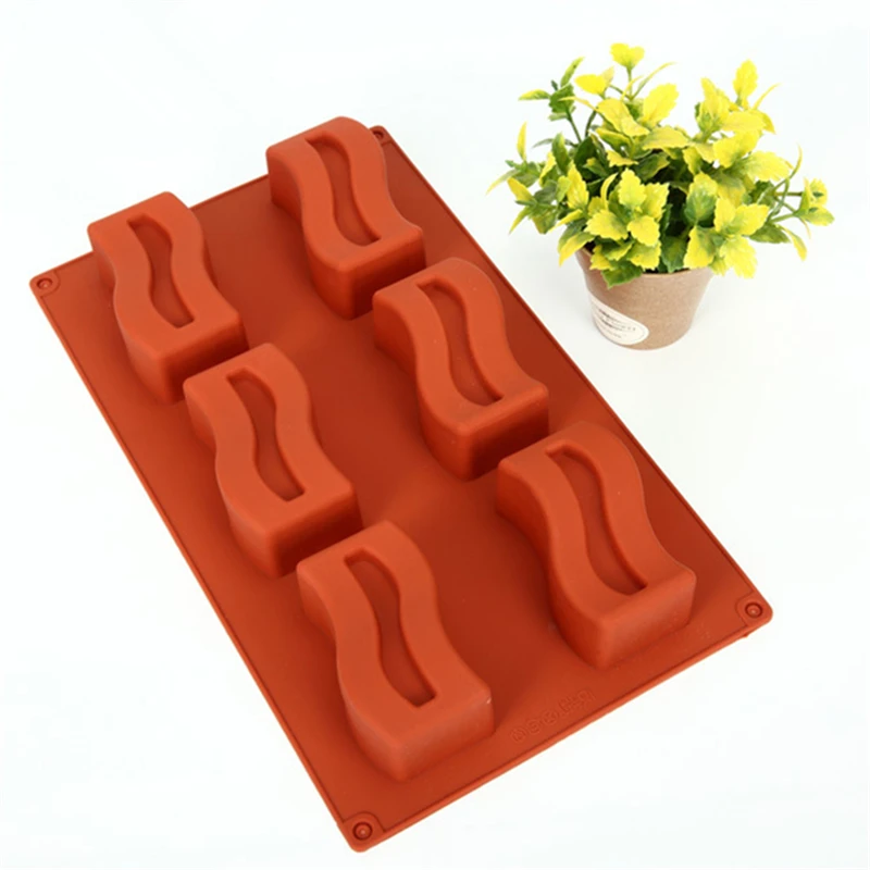 Moule A Gateau En Mousse 3d En Silicone Antiadhesif En Forme De Muffin Brownie Outils De Patisserie K7 Aliexpress