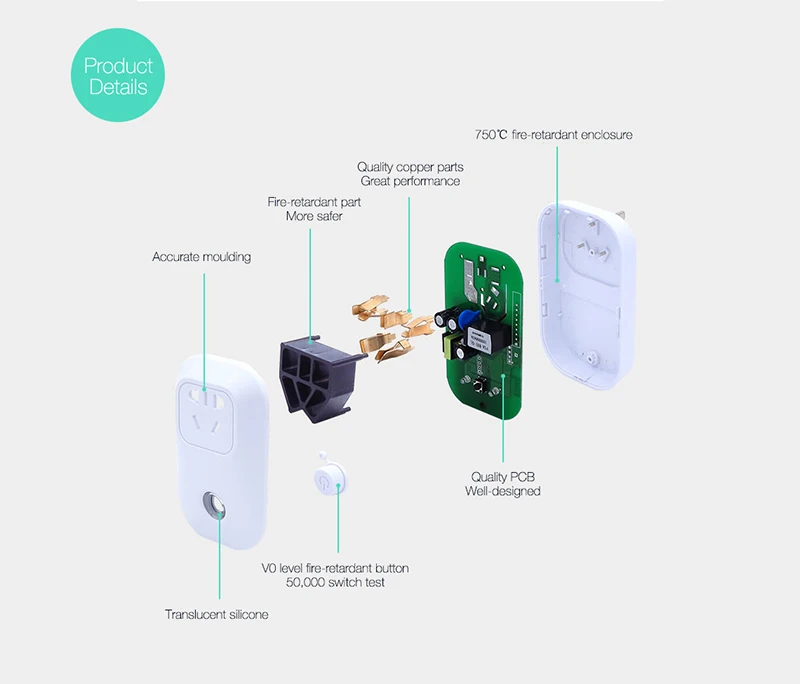 Sonoff S20 домашняя Автоматизация Wifi розетка переключатель беспроводное приложение Удаленная розетка переключатель синхронизации работа с Alexa Google Home