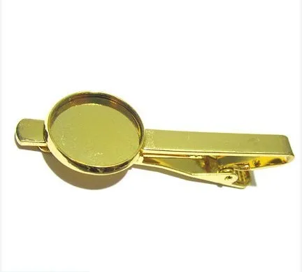 

Gold DIY stickpin 16 mm disc holder bezel-set wholesale results