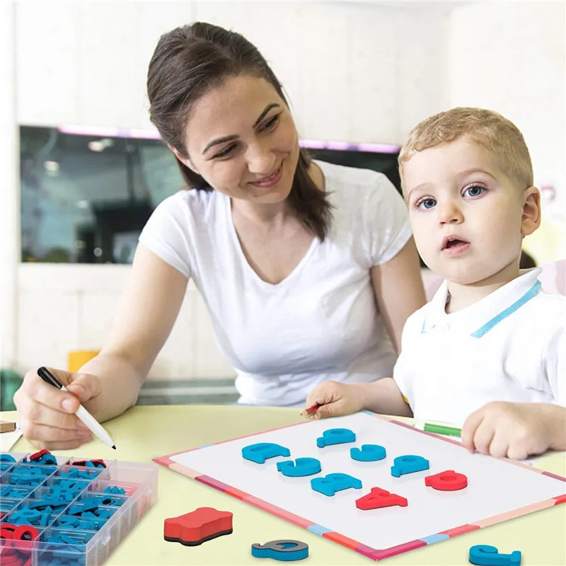 Letras de Espuma Sala de Aula Conjunto com Placa Ortografia e Aprendizagem Brinquedos para Crianças Ímã para Crianças Magnética Alfabetos Meninos 208 Pçs Abc 2 Weddings & Events