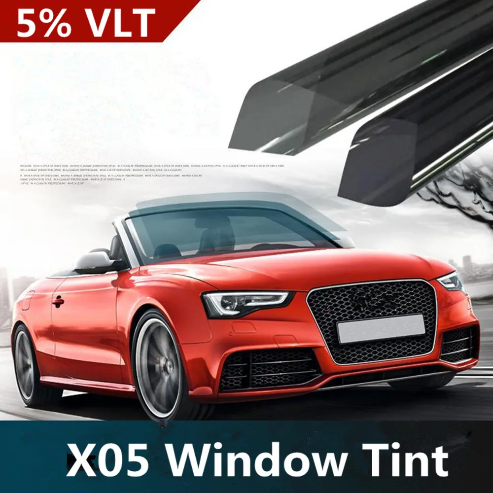 100ft Wholesale Uncut Window Tint Film 5% VLT 100%UV 88.9% IR Car Home