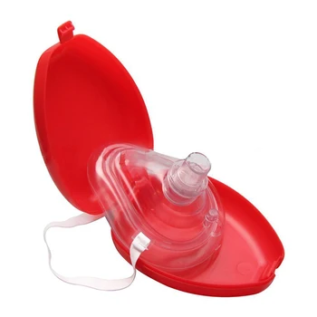 

100pcs/lot Artificial breathing mask, a portable emergency mask, one-way valve design, CPR mask