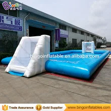 14*7 м/46ft* 23ft надувные Футбол поле с Футбол ворота, надувные Футбол шаг суд Футбол спортивные игры игрушки