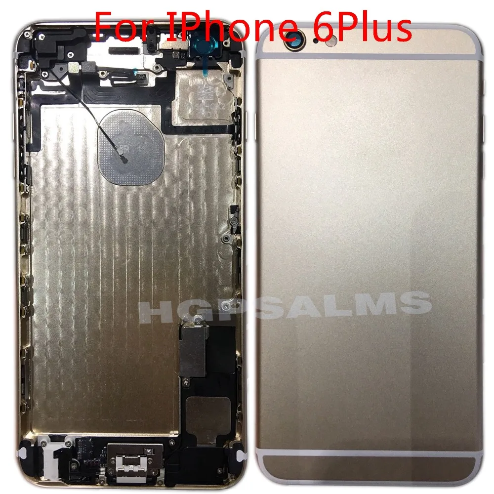  IP109 High Quality For IPhone 6Plus Back Battery Cover Rear Door Case With Flex Cable Full Housing  Assembly For iPhone 6Plus Battery Cover (4)