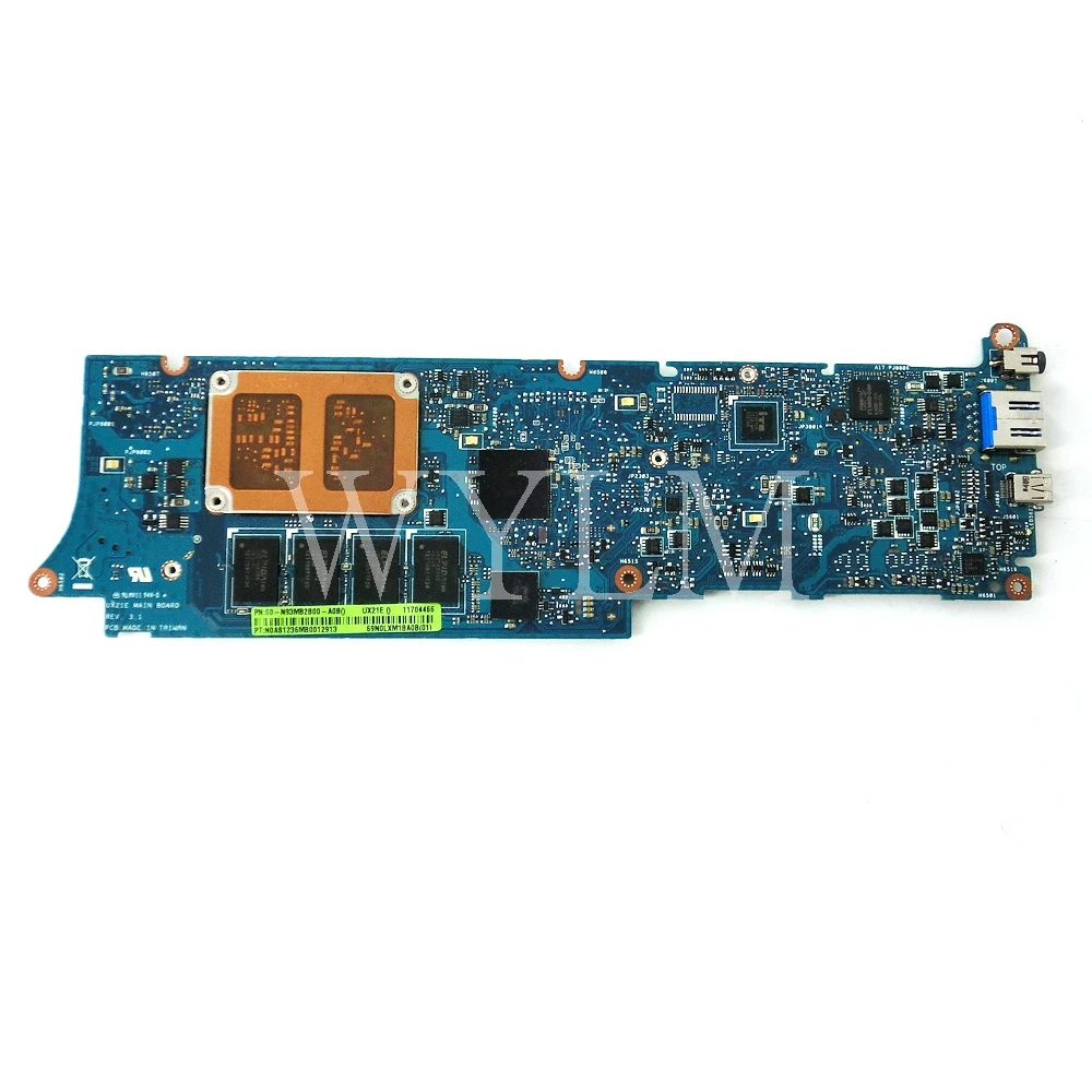 UX21E With I3-2367 CPU 4GB RAM mainboard For ASUS UX21 UX21E Laptop motherboard MAIN BOARD 100% Tes