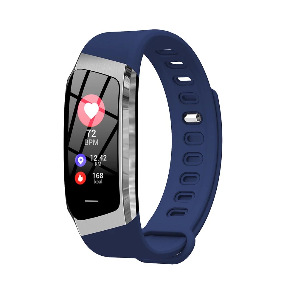 Умный Браслет E18, смарт-браслет, монитор сердечного ритма, фитнес-трекер, монитор, жизнь, водонепроницаемые спортивные Смарт-часы для Android IOS телефона - Цвет: 4