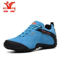XIANG GUAN Man Hiking Shoes Waterproof Outdoor Climbing Men Athletic Trainers Trekking Sneakers Breathable zapatos al aire libre
