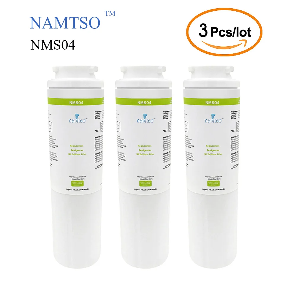 

Household Water Purifier Namtso NMS04 Replacement for Refrigerator Water Filter UKF8001 UKF8001AXX 4396395 EDR4RXD1 3 Pcs/lot