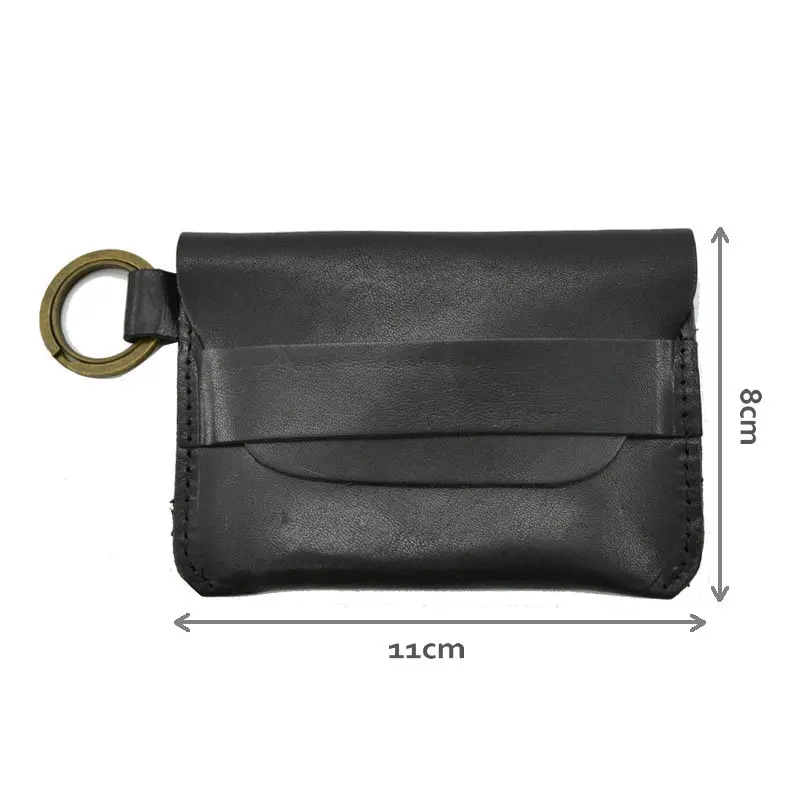 black key card holder size