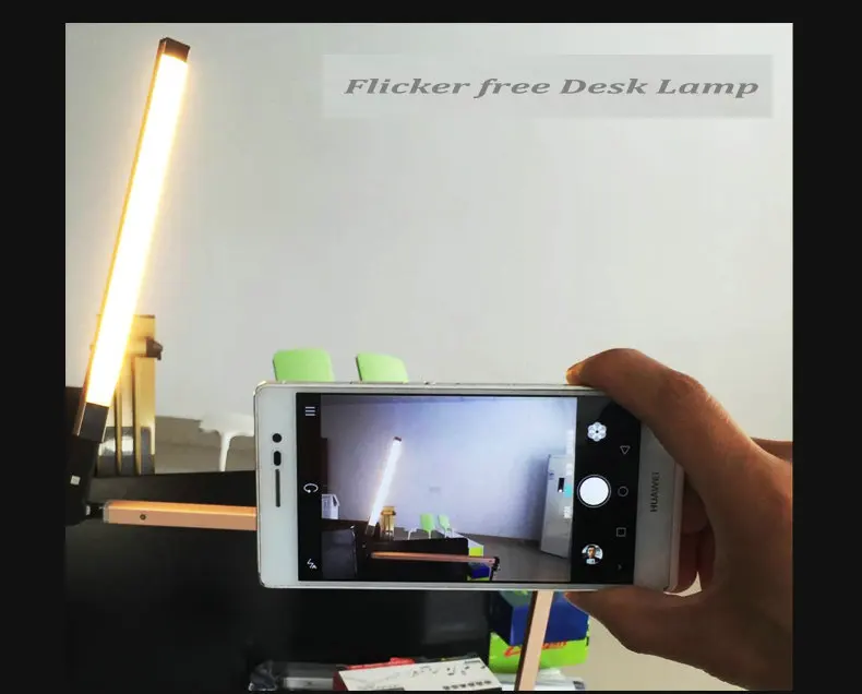 Dobrável com Braço Luminária de Mesa Ideal para Estudo Quarto e Escritório e Negócios Longo e 3 Luminária Intensidades Ajustável 6 intensidades, ajustável, luminária de mesa ideal para