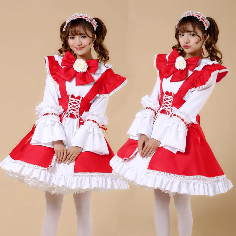 Женский костюм горничной в стиле История Шанхая|maid cosplay|cosplay costumecarnival costume |