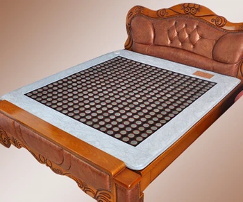 

2016 new hot popular Germanium Jade Stone electric massage mattress Heated Tourmaline Bed Mattress New Free Shipping 1.0X1.9M