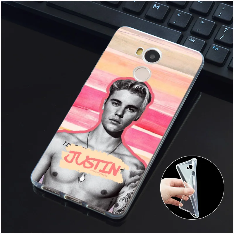 DREAMFOX L592 Justin Bieber Soft TPU Silicone Case Cover For Xiaomi Redmi Note 3 4 5 Plus 3S 4A 4X 5A Pro Global