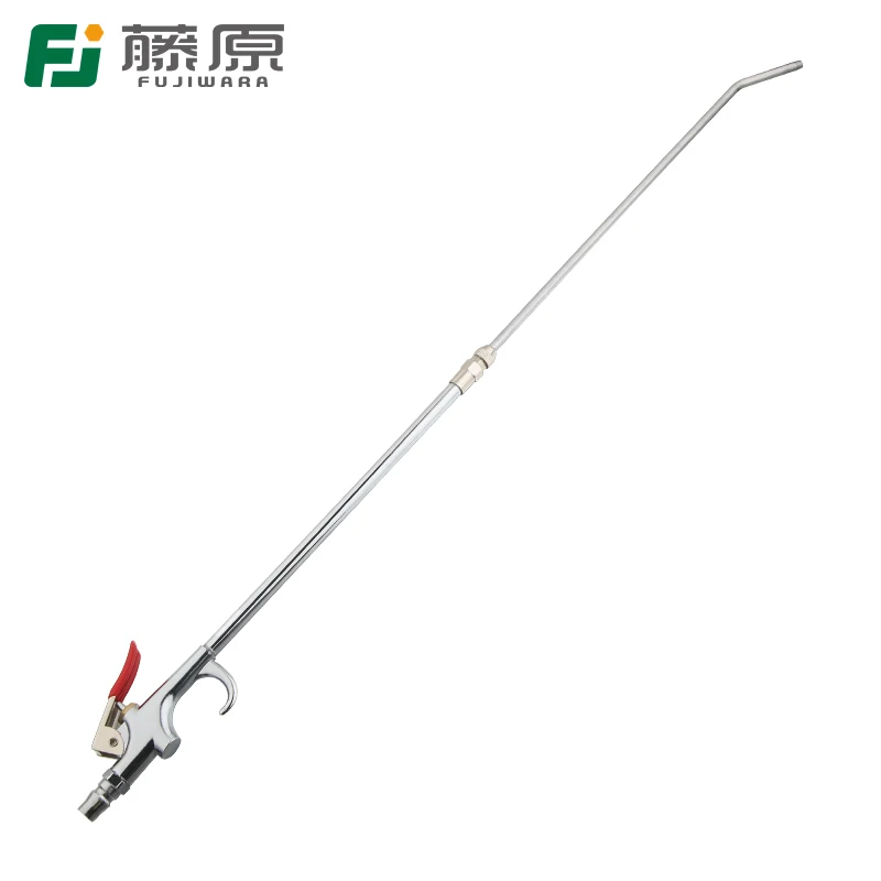 Tanie FUJIWARA wysokociśnieniowy pneumatyczny wydłużający pneumatyczny pistolet pneumatyczny urządzenia do oczyszczania z regulacją od 43cm do 70cm