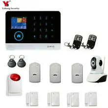 YoBang Security Home Security Security Alarm System Wireless Alarm Wireless Camera Monitor Intruder Smoke Detector,Support APP.