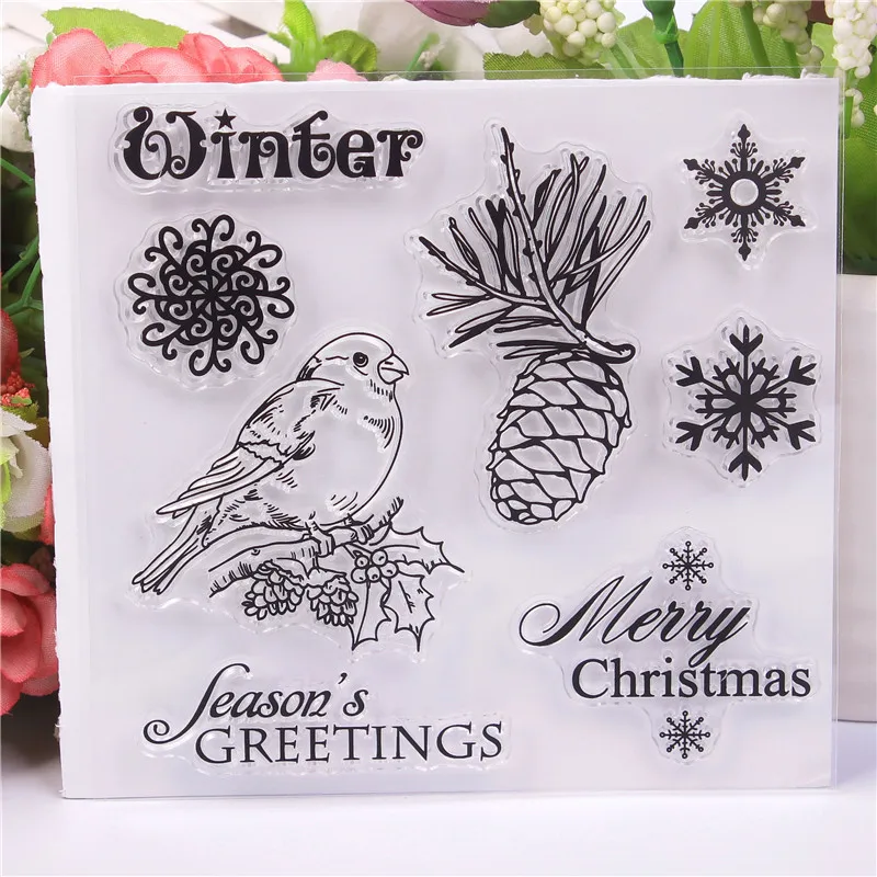 Rubber Silicone Clear Stamps for Scrapbooking Tampons Transparents Seal Background Stamp Card Rubber Silicone Clear Stamps for Scrapbooking Tampons Transparents Seal Background Stamp Card