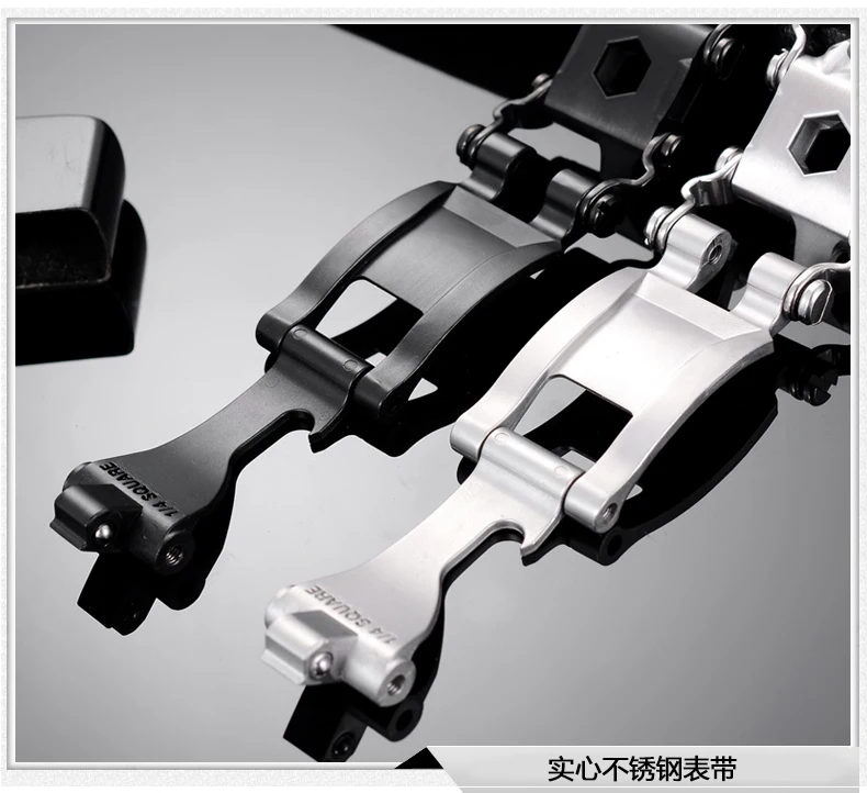 Многофункциональный ремешок для часов из высококачественной нержавеющей стали 20 мм 22 мм 24 мм 26 мм 28 мм Мужские часы браслет