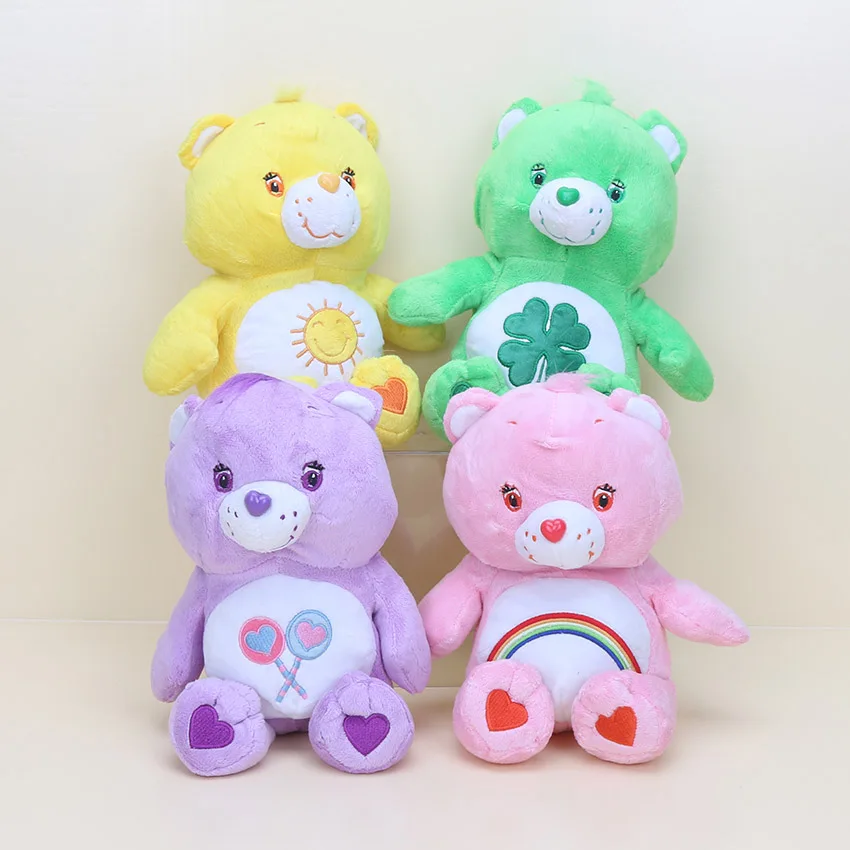 

30cm Care Bears Plush Toy Care Bears Rainbow Love Teddy Bear Stuffed Plush Doll