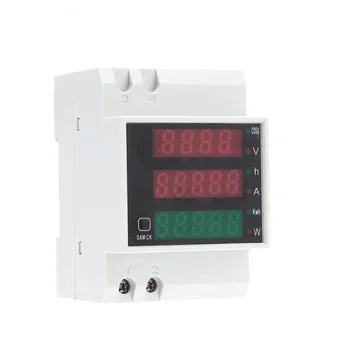 

D52-2047 Power meter energy meter Voltmeter Ammeter LED Display Active Power Factor Voltage Volt Current Meter AC80-300V 0-100A