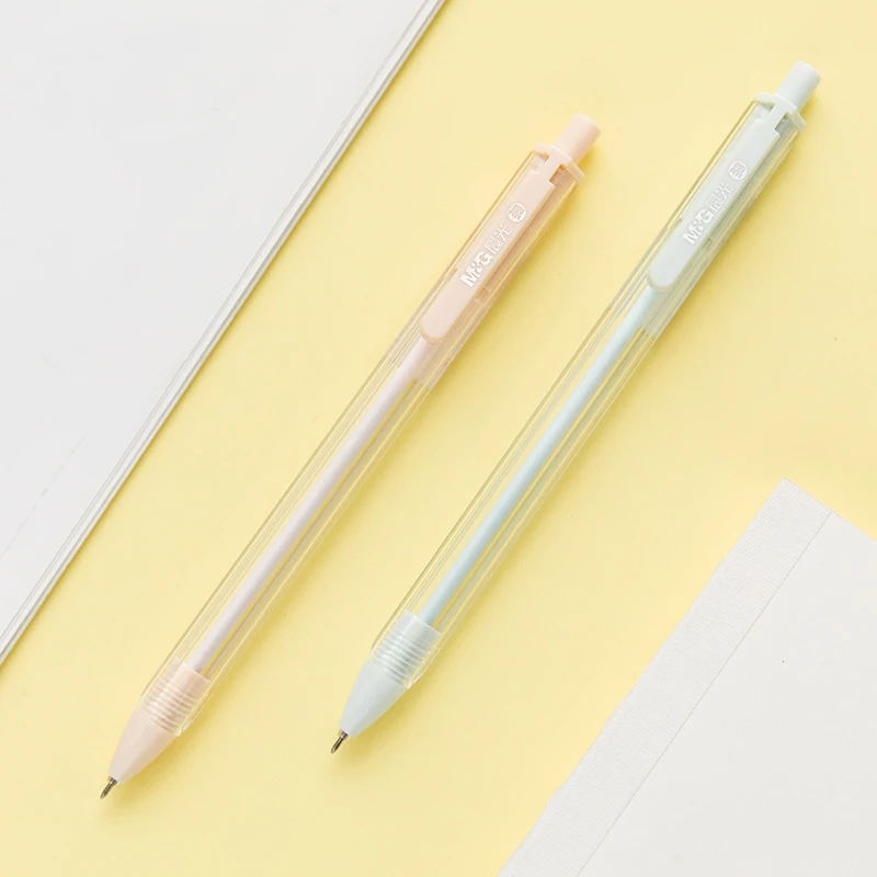 

1pc Simple Korean Gel Pen 0.35mm Nude Color Cute Neutral Pen Bullet Journal Supplies Kawaii School Stationery Shop