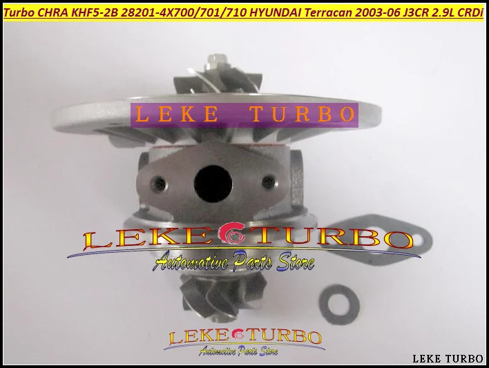 Turbo Cartridge CHRA RHF5-2B KHF5-2B 28201-4X700 28201-4X701 28201-4X710 Turbocharger For HYUNDAI Terracan 2003-06 J3 J3CR 2.9L CRDi (4)