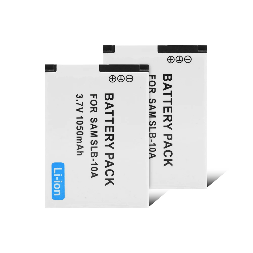 2 шт. SLB 10A SLB10A Аккумулятор для камеры samsung WB250F EX2F WB200F WB150F WB800F P1000 WB2100 WB850F WB150 WB750
